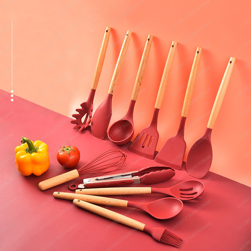 Kitchen Baking Pan Storage - طقم أدوات طهي من السيليكون مكون