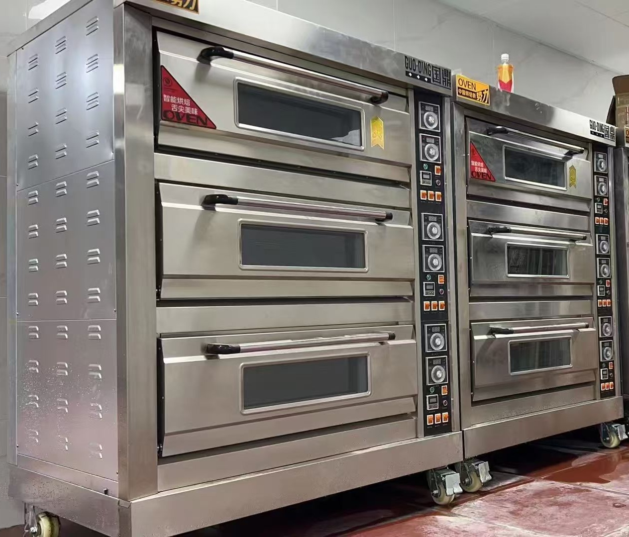 Commercial Kitchen Baking Oven - فرن غاز تجاري بثلاثة طوابق وست