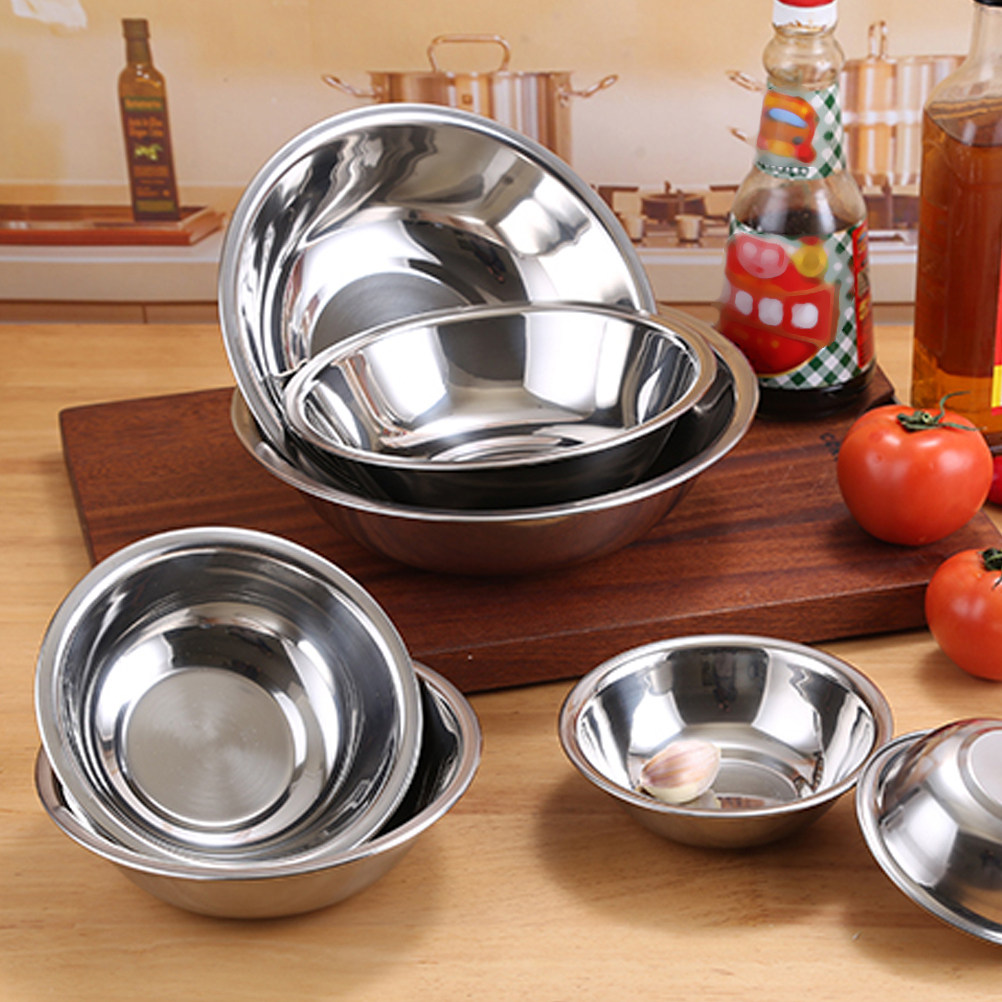 وعاء خلط من الفولاذ المقاوم لل - مراجعة Kitchen Baking Bowls وسعره