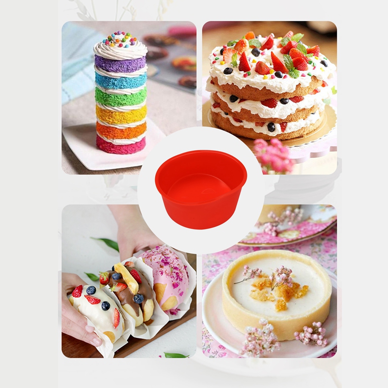 10 قطع قالب كيك سيليكون لعيد ا - مراجعة Kitchen Baking Cake وسعره