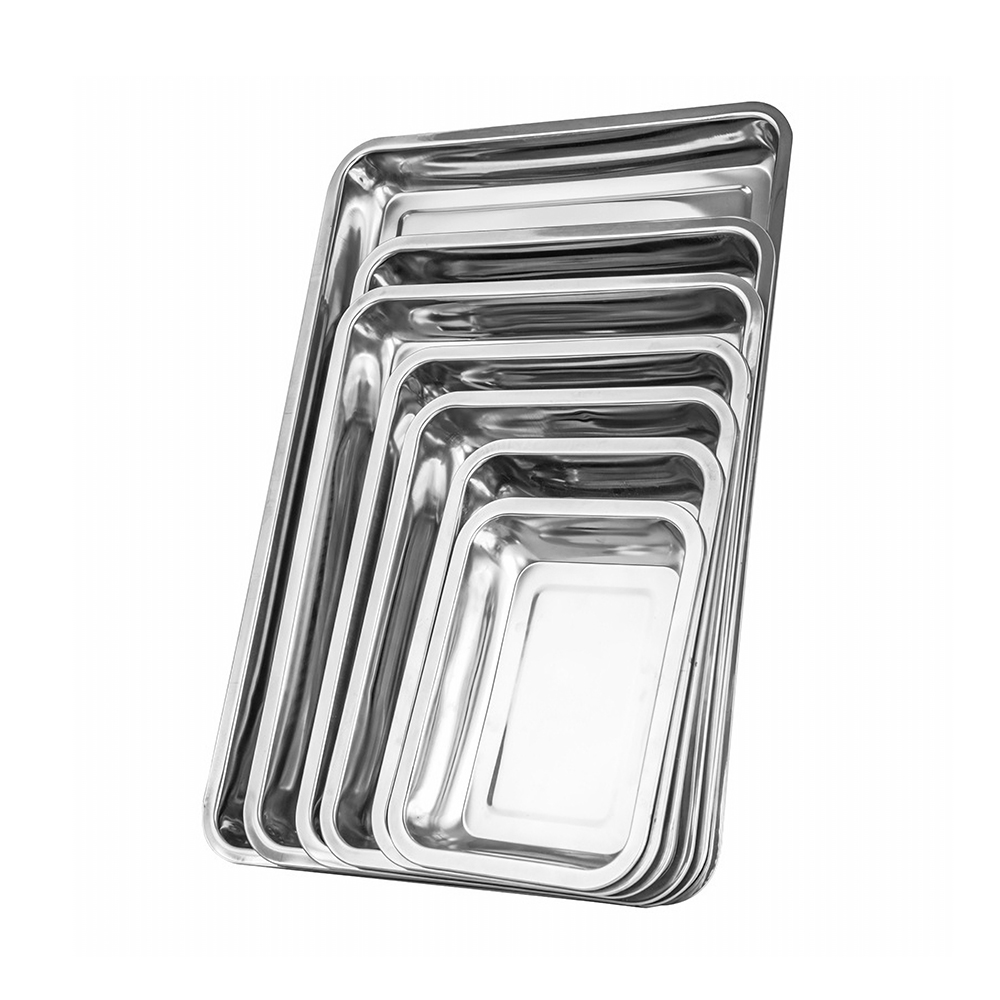 1 قطعة الفولاذ المقاوم للصدأ ا - مراجعة Kitchen Baking Pan Storage وسعره
