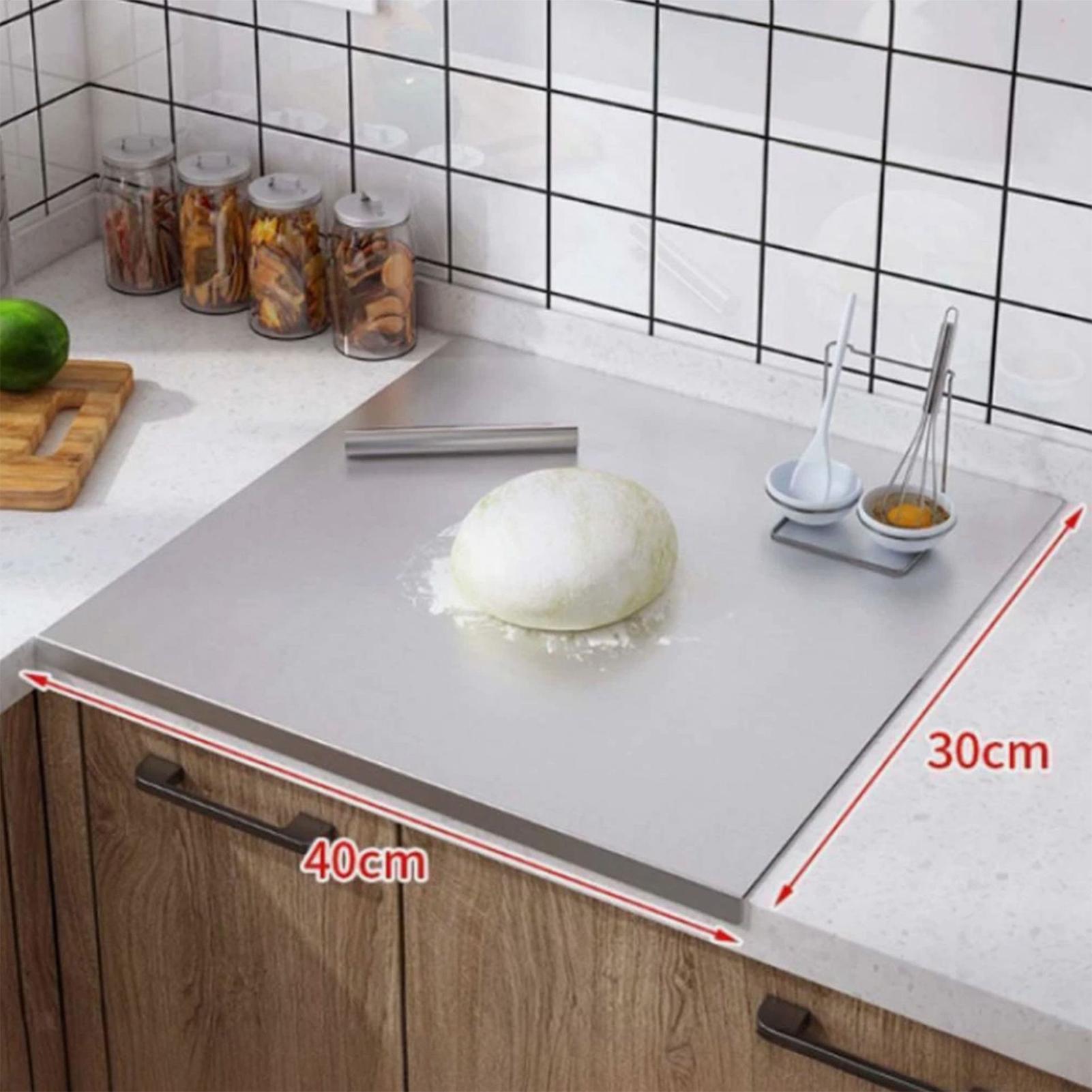 لوح تقطيع من الفولاذ المقاوم ل - مراجعة Kitchen Tools For Baking وسعره