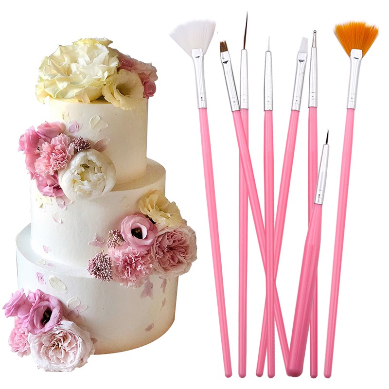 مجموعة من 15 فرشاة لتزيين الكي - مراجعة Kitchen Tools For Baking وسعره