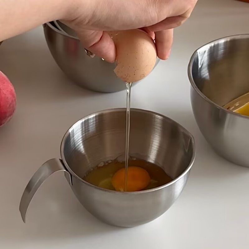 وعاء قياس وخلط من الفولاذ المق - مراجعة Kitchen Baking Bowls وسعره