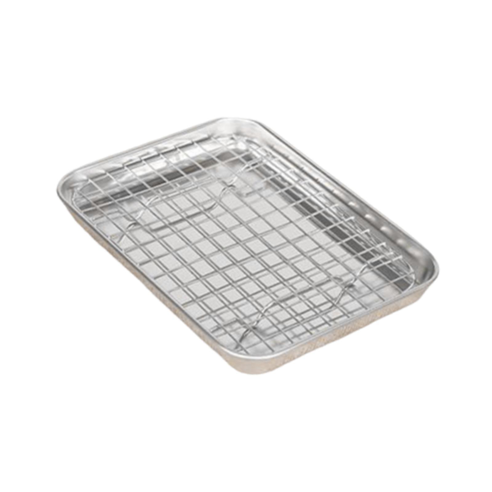 صينية خبز من الفولاذ المقاوم ل - مراجعة Kitchen Baking Pan Storage وسعره