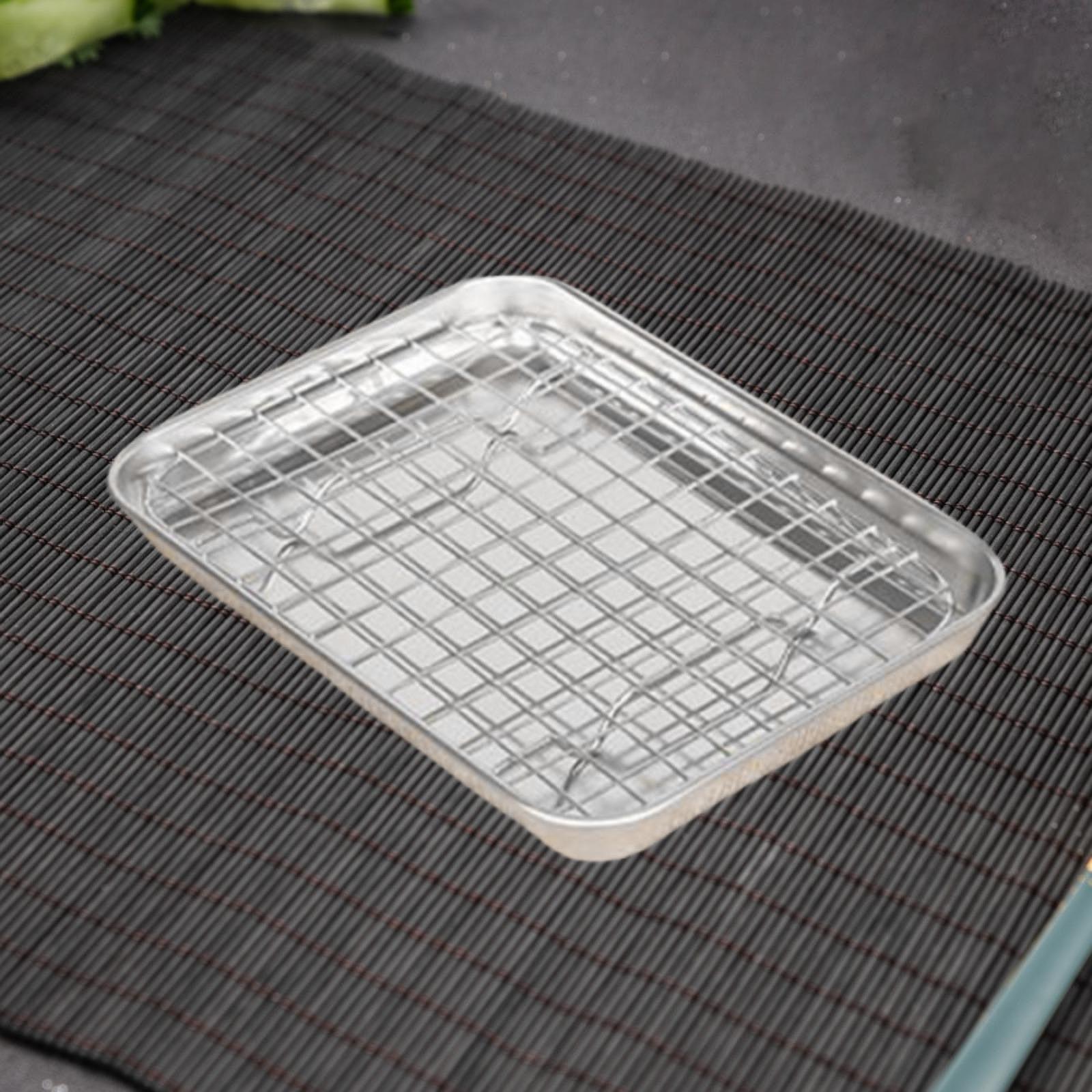 صينية خبز من الفولاذ المقاوم ل - مراجعة Kitchen Baking Pan Storage وسعره