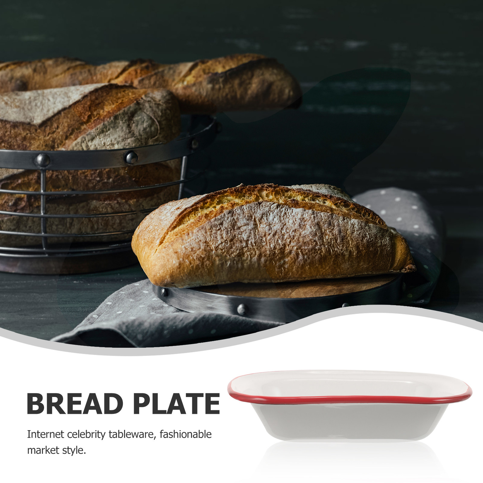 صينية خبز مطلية بالمينا مقاومة - مراجعة Kitchen Baking Pan Storage وسعره