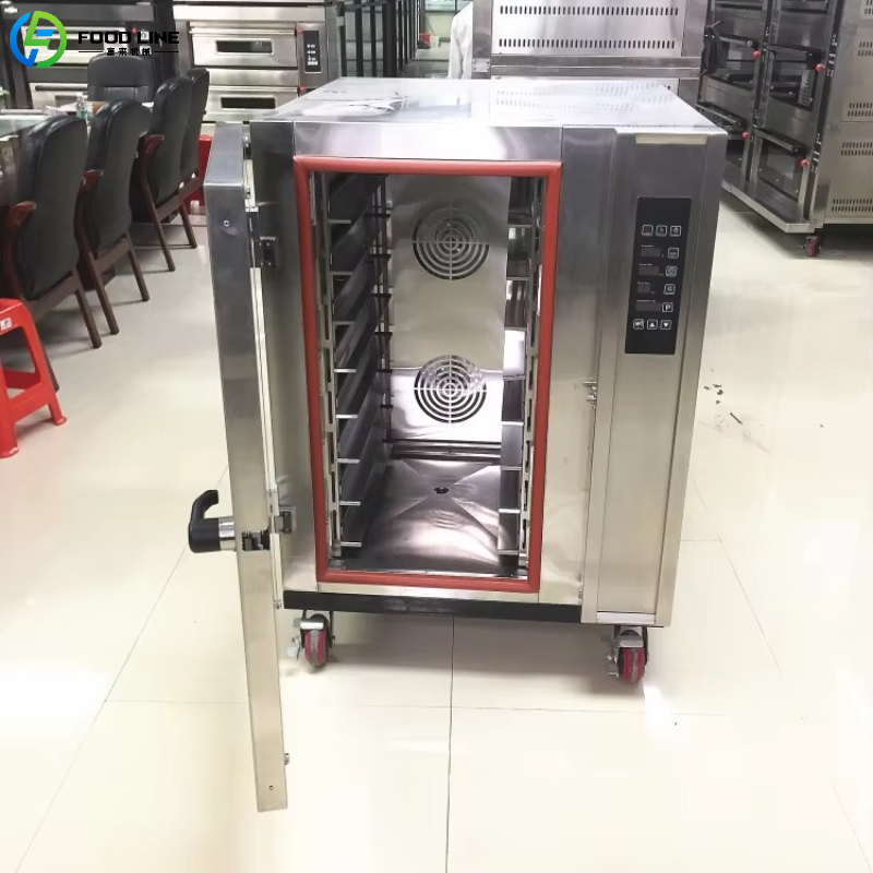 فرن كهربائي مخصص من الفولاذ ال - مراجعة Commercial Kitchen Baking Oven وسعره