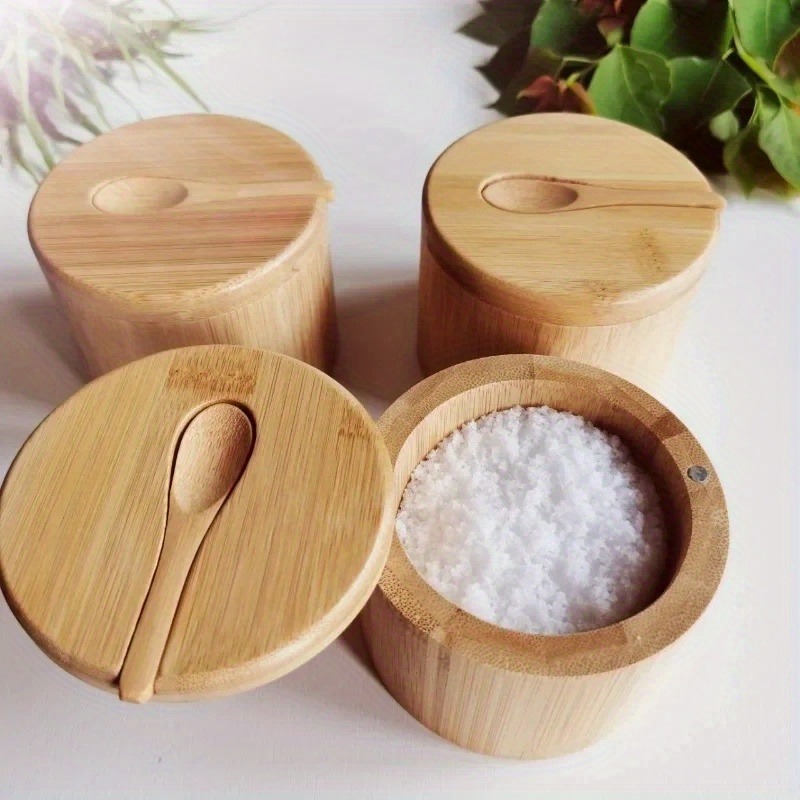 مجموعة أوعية توابل من الخيزران - مراجعة Kitchen Jobs وسعره