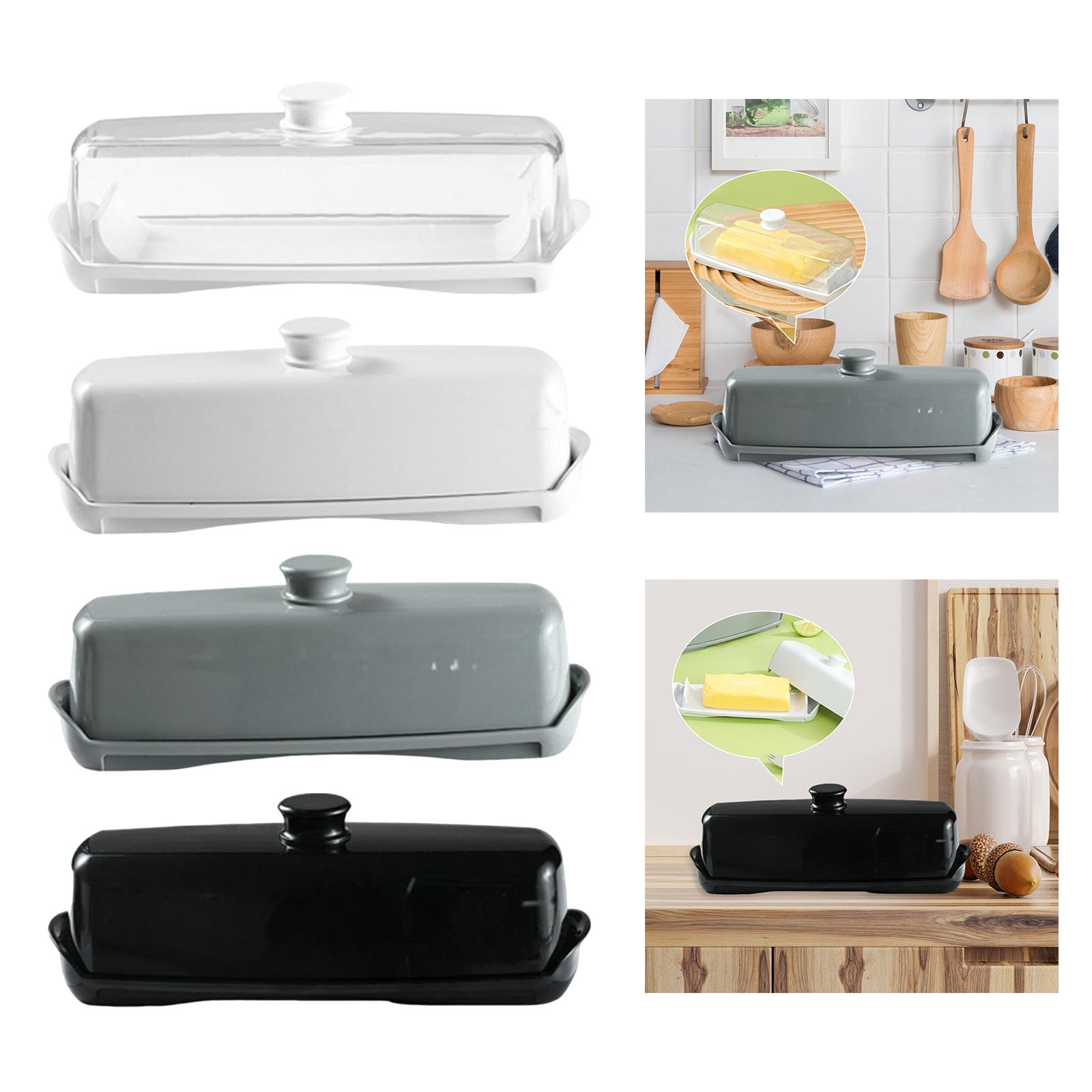 طبق الزبدة المنزلي بغطاء ، حار - مراجعة Kitchen Baking Organization وسعره