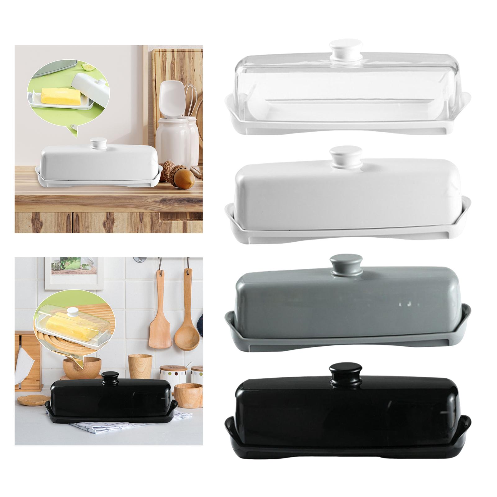 طبق الزبدة المنزلي بغطاء ، حار - مراجعة Kitchen Baking Organization وسعره