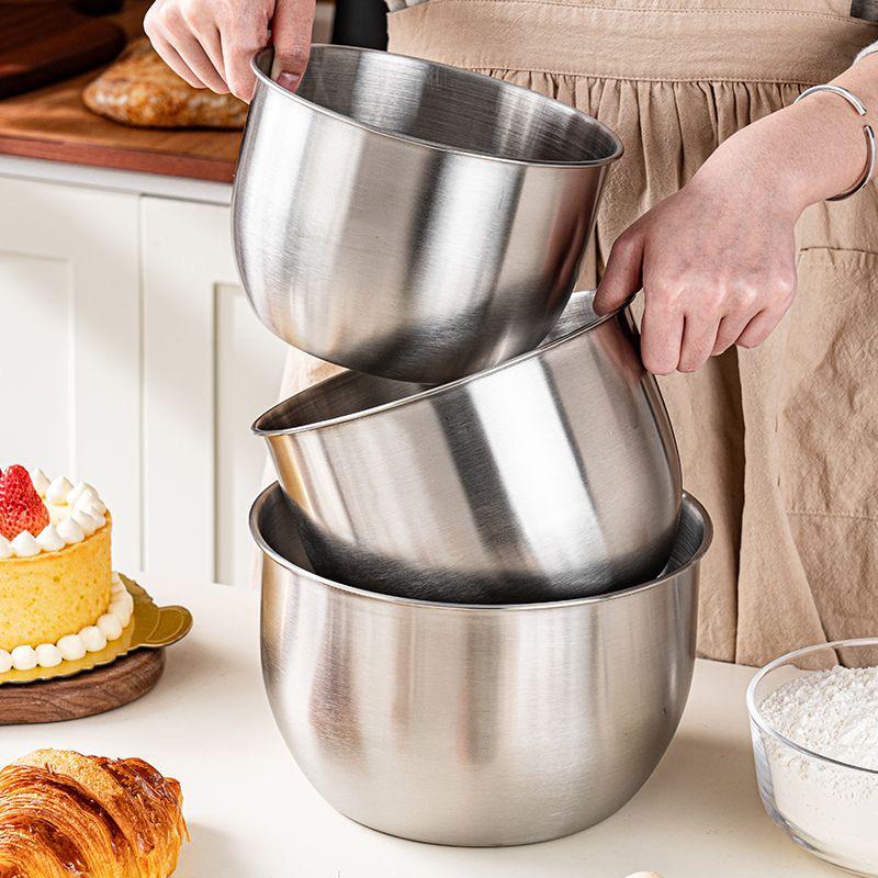 وعاء خلط من الفولاذ المقاوم لل - مراجعة Kitchen Baking Bowls وسعره