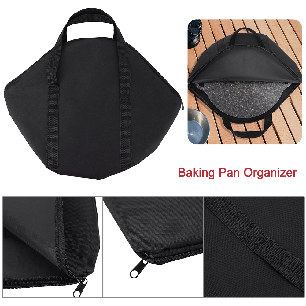 حقيبة تخزين مقلاة الخبز مع مقب - مراجعة Kitchen Baking Pan Storage وسعره