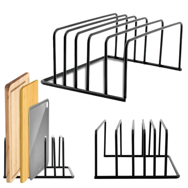 منظم أطباق المخبوزات وحامل ألو - مراجعة Kitchen Baking Pan Storage وسعره