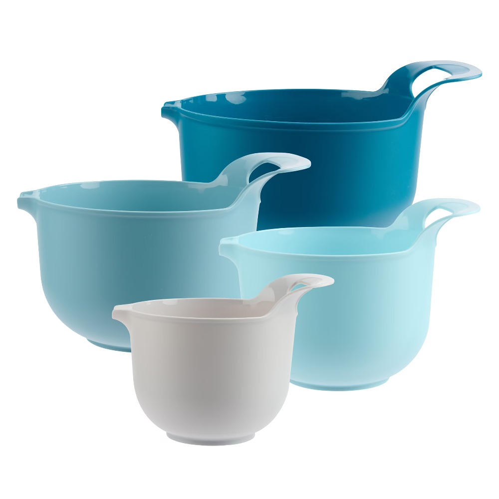 مجموعة أوعية بلاستيكية متداخلة - مراجعة Kitchen Baking Bowls وسعره