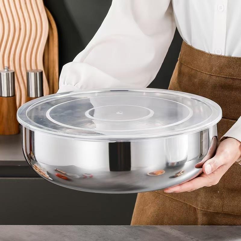وعاء خلط جديد من الفولاذ المقا - مراجعة Kitchen Baking Bowls وسعره