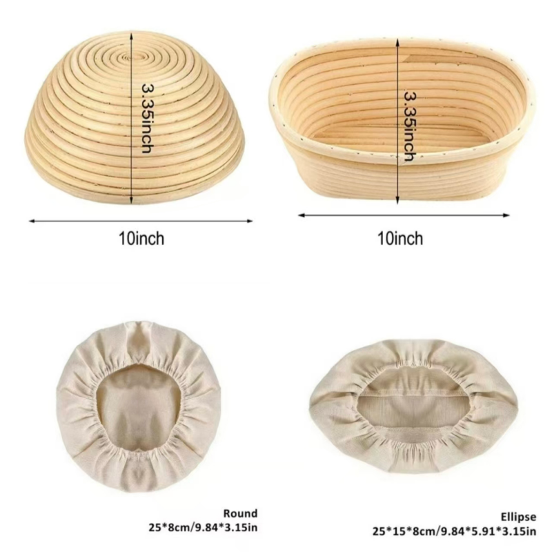 طقم قماش بطانة سلة الخبز 1/3 ق - مراجعة Kitchen Tools For Baking وسعره