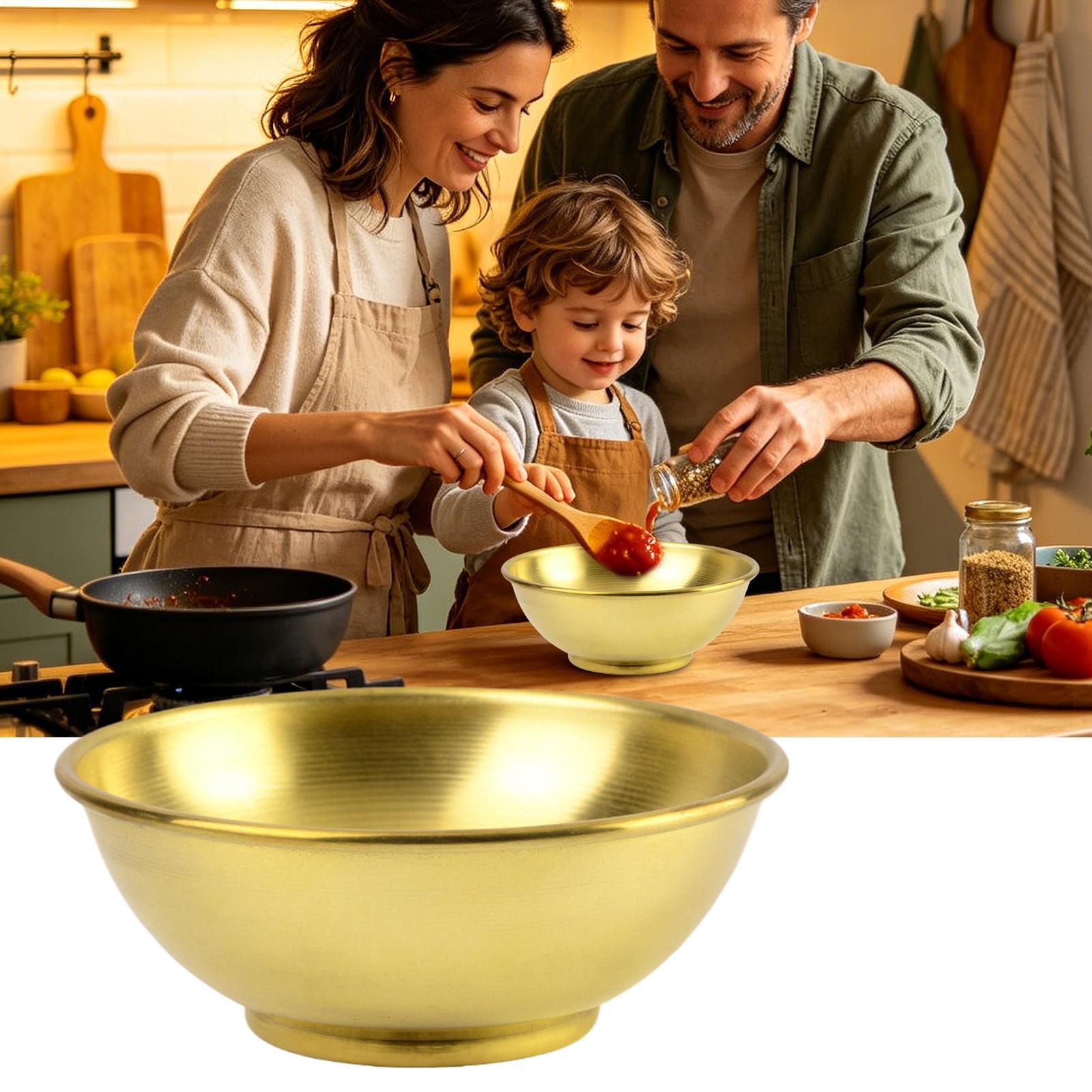 وعاء نحاسي كبير، أوعية تخزين،  - مراجعة Kitchen Baking Bowls وسعره