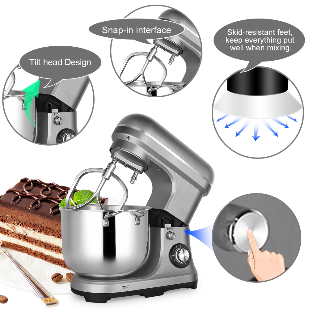 خلاط كهربائي قوي سعة 11 لتر بق - مراجعة Kitchen Baking Cake وسعره