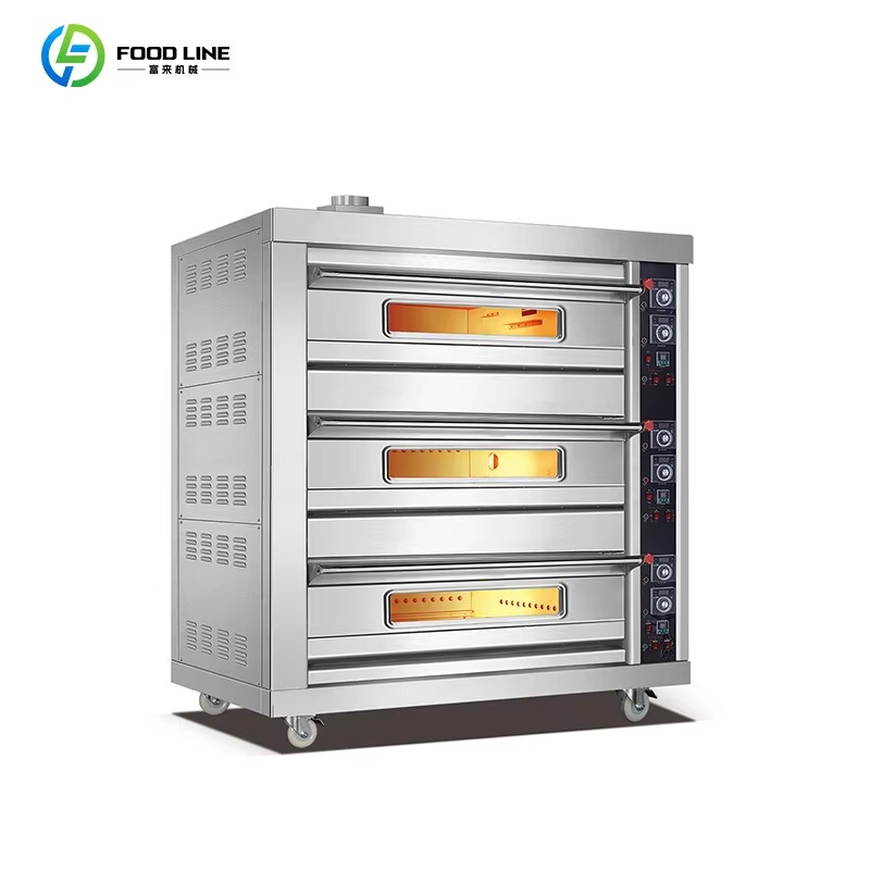 فرن تجاري من الفولاذ المقاوم ل - مراجعة Commercial Kitchen Baking Oven وسعره