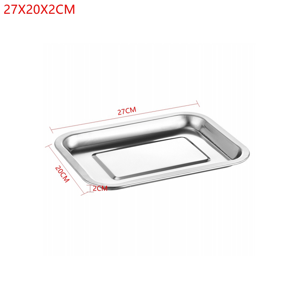 1 قطعة صواني الطعام الفولاذ ال - مراجعة Kitchen Baking Pan Storage وسعره
