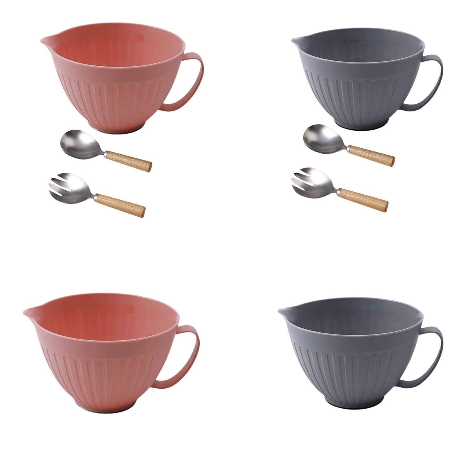 وعاء خلط مع صنبور ملحقات الخبز - مراجعة Kitchen Baking Bowls وسعره