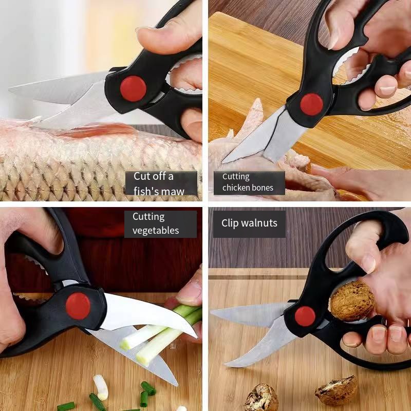 مقص مطبخ من الفولاذ المقاوم لل - مراجعة Kitchen Jobs وسعره