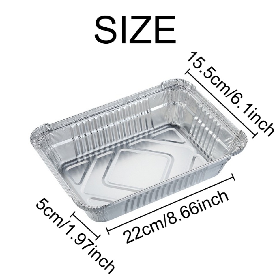 10/20 قطعة صواني ألومنيوم للاس - مراجعة Kitchen Baking Pan Storage وسعره