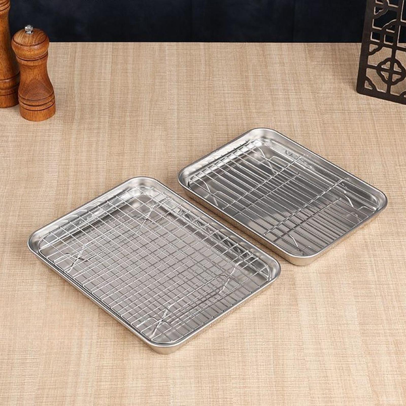 صينية خبز مع رف تبريد، أدوات خ - مراجعة Kitchen Baking Pan Storage وسعره